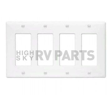 Valterra Switch Plate Cover  White - 1 Per Card - DG9401PB