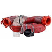 Valterra Viper Sewer Hose 15' Length with 90 Degree Adapter D04-0450 