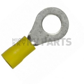 WirthCo Wire Terminal End, 5/16 inch Vinyl Ring Terminal, 12-10 Ga. Yellow, Case Of 100