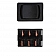 Diamond Group Mini Momentary Switch 6 Prong, 16 Amp/ 125 Volt, Black 3/Bag DG267PB