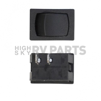 Diamond Group Mini Momentary Switch On/Off SPST 125 Volt 16 Amp Black 3/Bag DG211PB-3