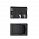 Diamond Group Mini Momentary Switch On/Off SPST 125 Volt 16 Amp Black 3/Bag DG211PB