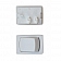 Diamond Group Mini Switch On/Off SPST, 125V/16A White Set Of 3