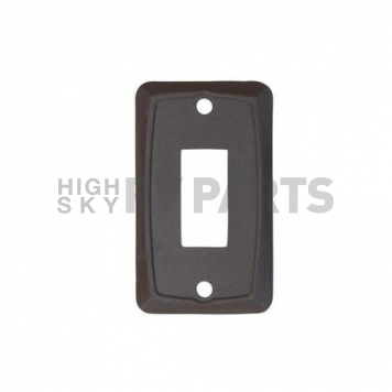 Diamond Group Switch Plate Cover, Single Opening, Brown 1/card-2