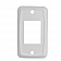 Switch Plate Cover For Slide-Outs/ Generator & Battery Disconnects, White Single