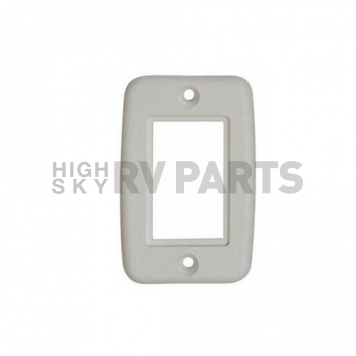 Diamond Group Exposed 5 Pin Side by Side Wall Plate - White-2