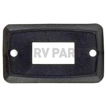 JR Products Switch Faceplate, Single Switch Opening, Black-1