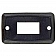 JR Products Switch Faceplate, Single Switch Opening, Black
