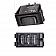 RV Designer Black Rocker Switch, 10 A, Momentary On/Off/ Momentary On - SPDT - S341