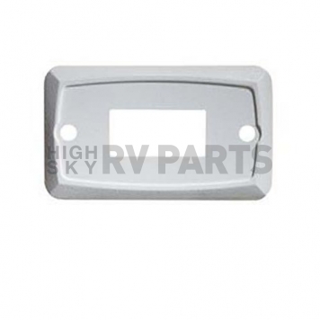 RV Designer Multi Purpose Switch Faceplate, Single Switch Opening, White-3