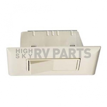 RV Designer Self Contained Contemporary Switch With Cover-Plate 125 V - Ivory S843-4