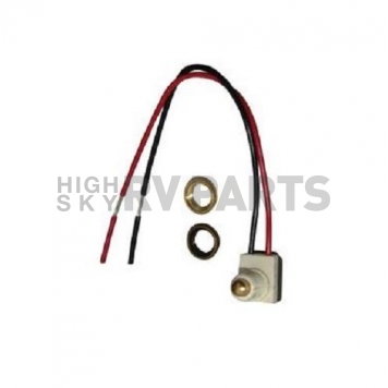 Diamond Group RV Push Button Switch, Gold On/ Off, With Gold Ring - DG52453VP_SUS-2
