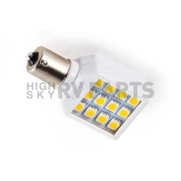 Camco Light Bulb - 12 LED Clear Lens Swivel White Single 1.9 Watts - 54600-2