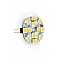 Camco Light Bulb - 12 LED G4 White Single 2.2 Watts - 54626