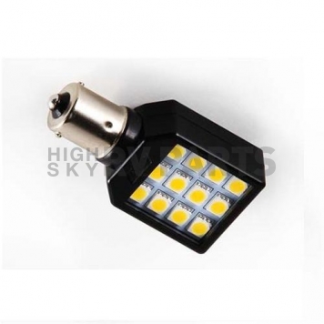 Camco Light Bulb - 16 LED 1156 / 1073 Swivel Black Single Clear - 54612-2