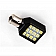 Camco Light Bulb - 12 LED White Clear Lens Single Swivel Black 1.9 Watts - 54602