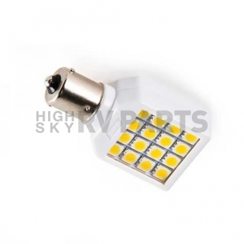 Camco Light Bulb - 16 LED 1073/ 1156 White Clear Lens Single - 54610-2