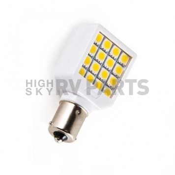 Camco Light Bulb - 16 LED 1073/ 1156 White Clear Lens Single - 54610-1