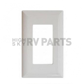 Diamond Group Switch Plate Cover, 1 Speed Décor Switch Opening White Snap-On-2