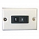 Prime Products Multi Purpose Switch 12 Volt Black Switch, White Plate 11-0192