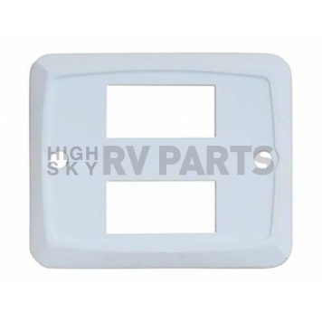 Diamond Group Double Face Plate - White 1/card-3