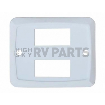 Diamond Group Double Face Plate - White 1/card-1