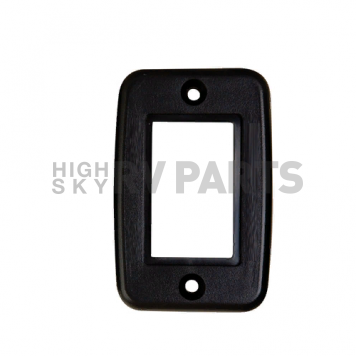 Diamond Group Exposed 5 Pin Side By Side Wall Plate - Black-2