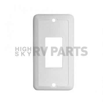 Diamond Group Face Plate for Slide-Out and Waterproof Switch - White 1/card-2
