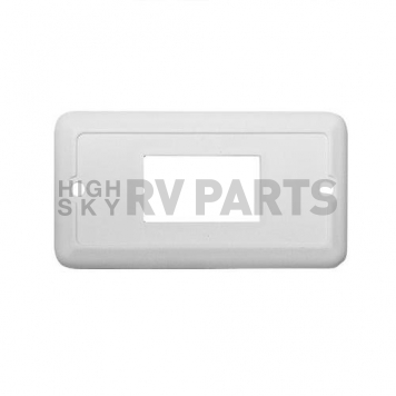 Diamond Group Face Plate for Slide-Out and Waterproof Switch - White 1/card-3