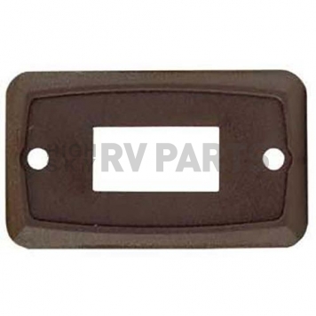JR Products Single Switch Plate Cover - Brown 1/pkg-1