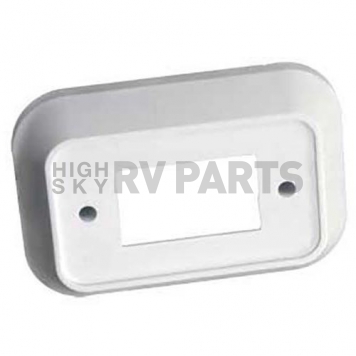 JR Products Single Switch Plate Cover - White 1/pkg-3