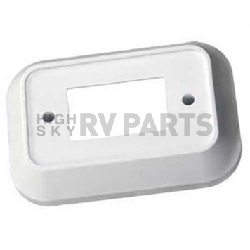 JR Products Single Switch Plate Cover - White 1/pkg-1