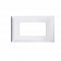 RV Designer Multi Purpose Single Switch Faceplate White - 1/pkg