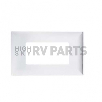 RV Designer Multi Purpose Single Switch Faceplate White - 1/pkg-1