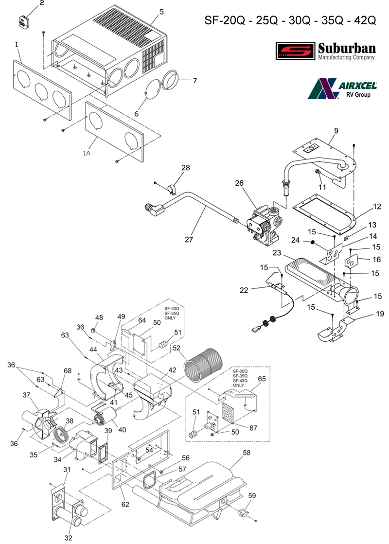 Suburban Furnace SF-30Q Parts | HighSkyRvParts.com