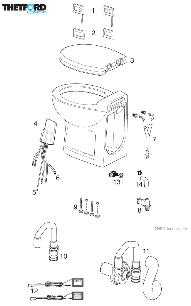 Thetford Tercma SP | HighSkyRvParts.com