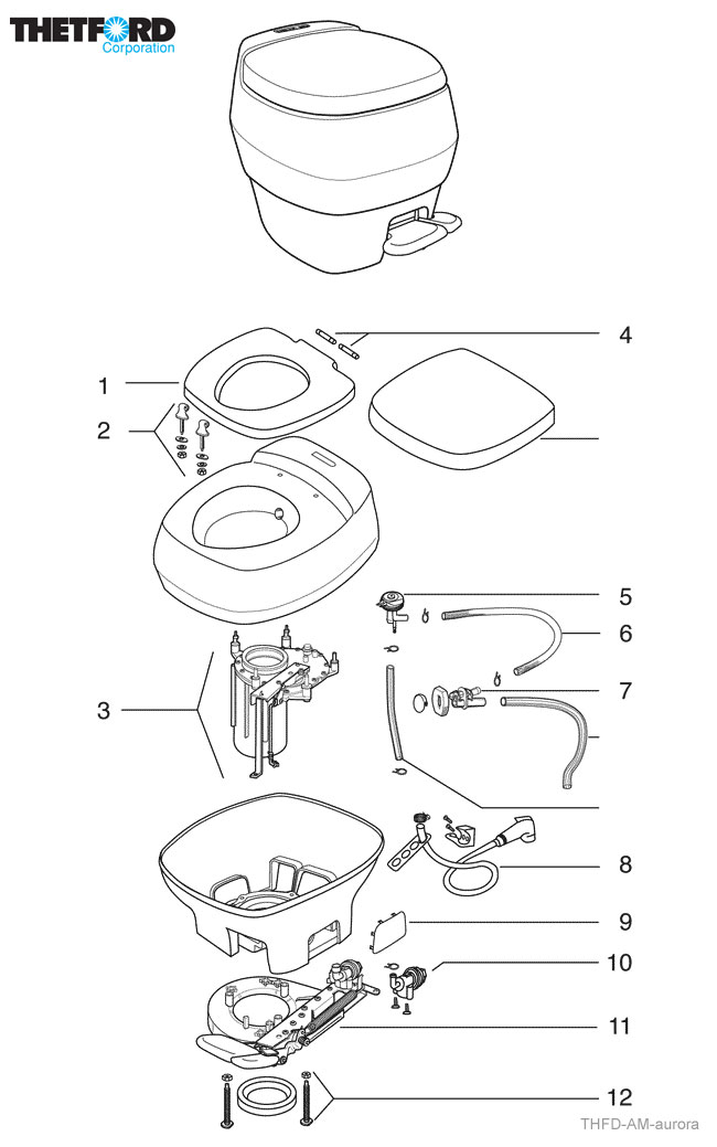 16+ Sealand Toilet Parts Diagram