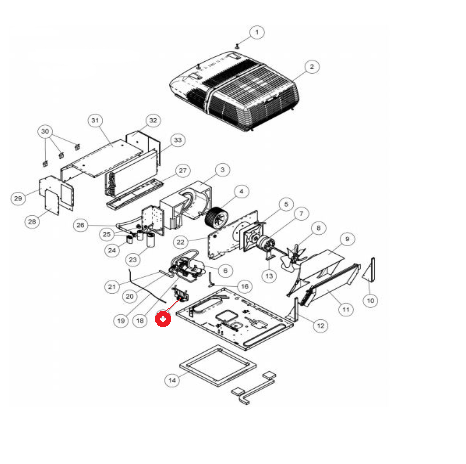 Air Conditioner Compressor Mounting Hardware - 45303-3081 ...