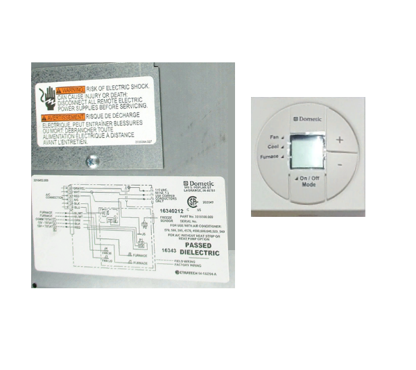 Dometic Thermostat 3316155.000