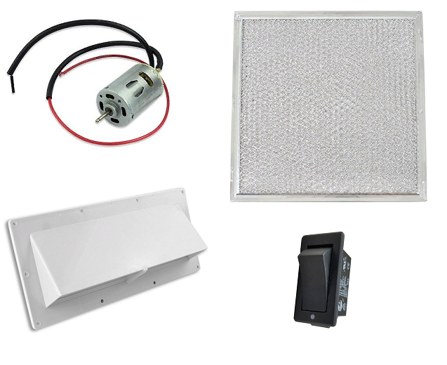RV Range Hoods Replacement Parts