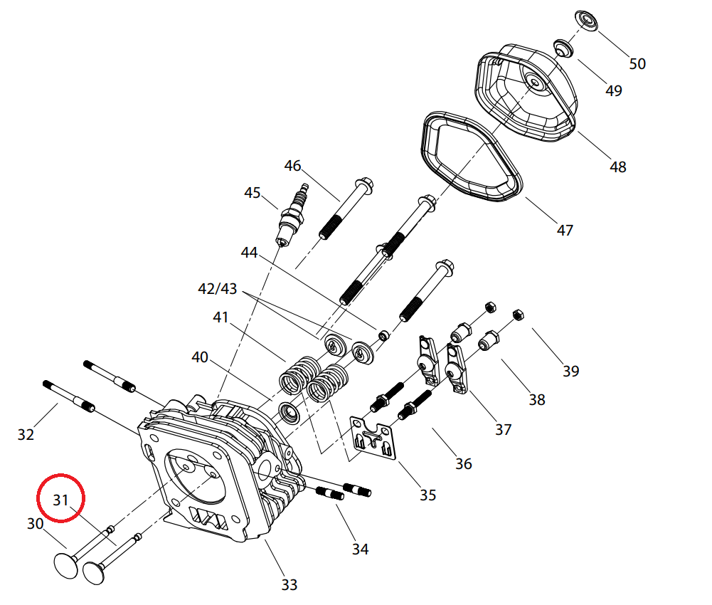 Powerhouse Exhaust Valve - 69269 | highskyrvparts.com