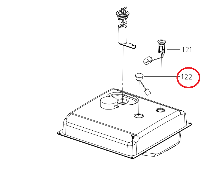 Powerhouse Generator Fuel Gauge 69504