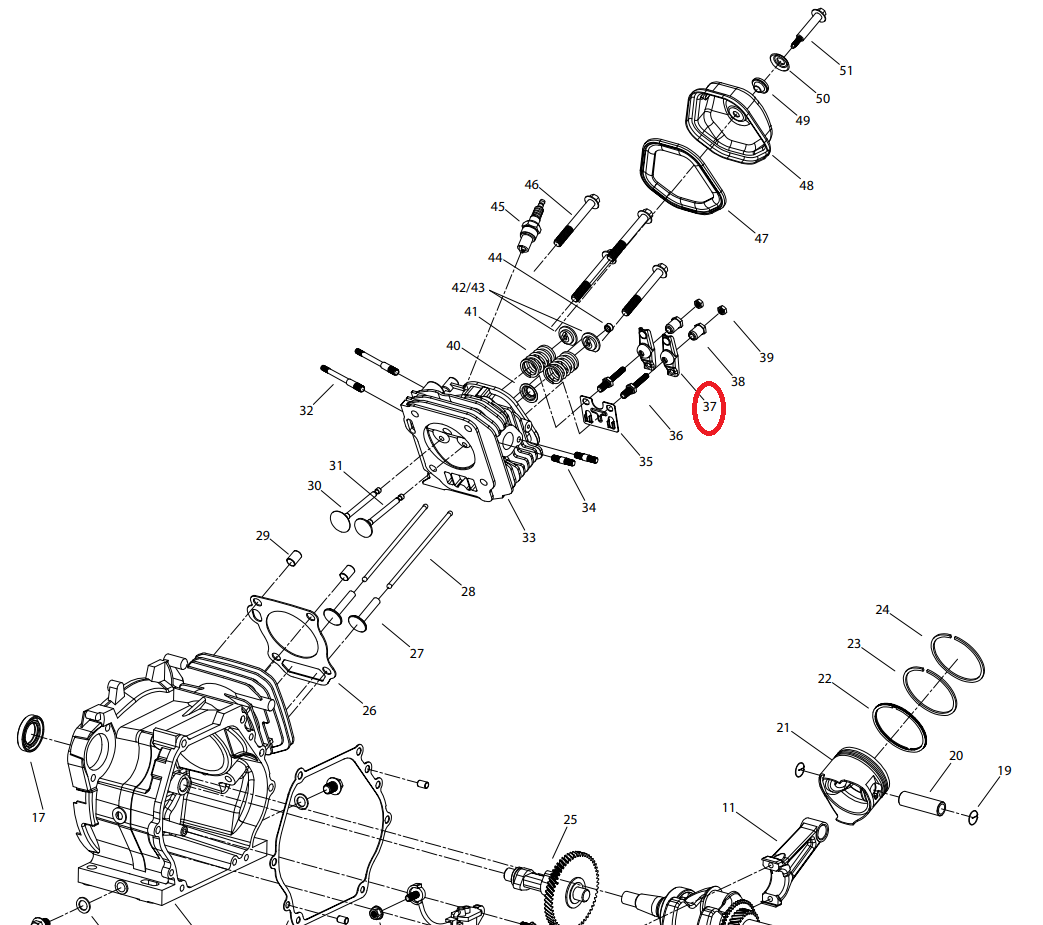 Powerhouse Generator Rocker Arm - 69562 | highskyrvparts.com