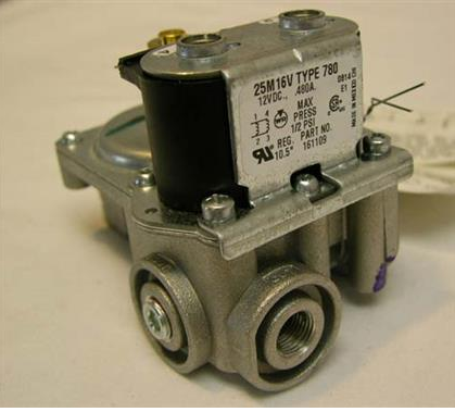 Suburban Mfg Water Heater Gas Valve - 161109 | highskyrvparts.com