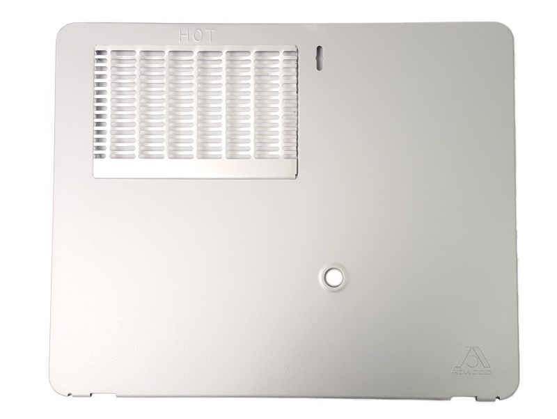 Atwood Water Heater Door Silver for Airstream 690209 | highskyrvparts.com