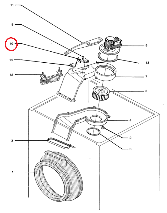 Westland Clothes Washer/ Dryer Fuse 186240099