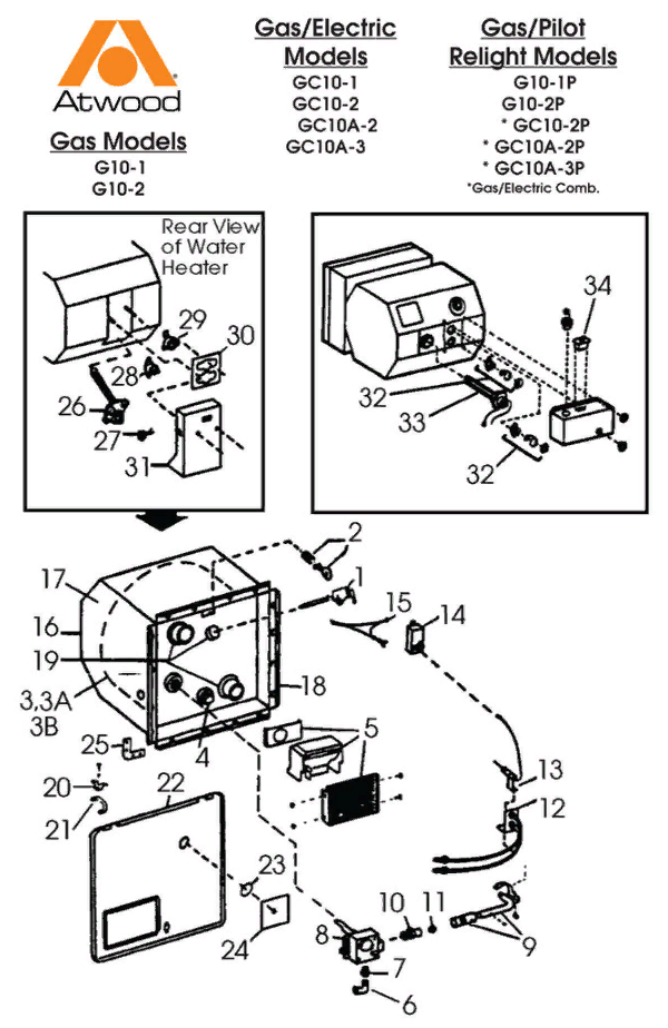 Dometic Atwood G10-2P | High Sky RV Parts