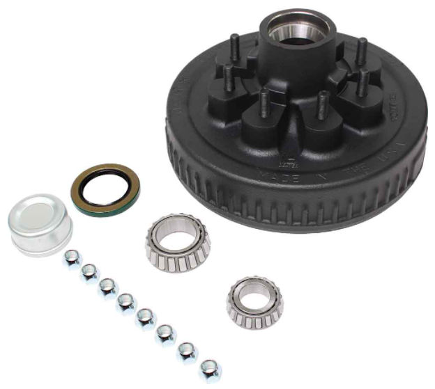 Dexter Brake Hub and Drum Kit K08-219-9D | highskyrvparts.com