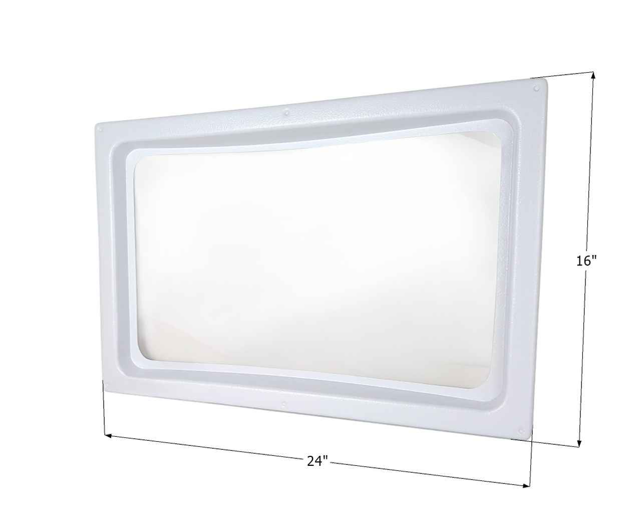 Lucernario Per Camper ICON 12112, Cupola In Policarbonato Resistente Agli Urti, Misure 71x25 Cm, Protezione UV