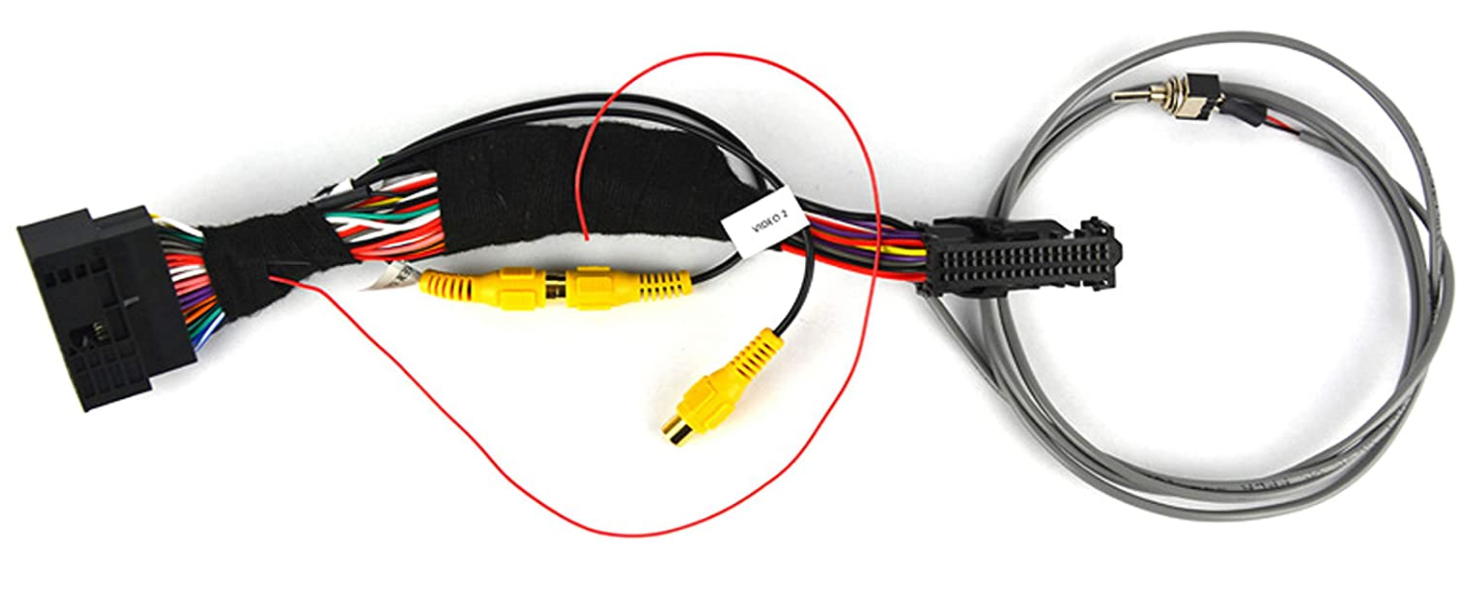 BrandMotion Backup Camera Wiring Harness FLTW7624